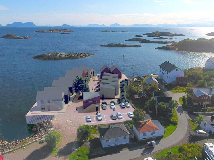 Lofoten Bryggeleiligheter Henningsvær Buitenkant foto