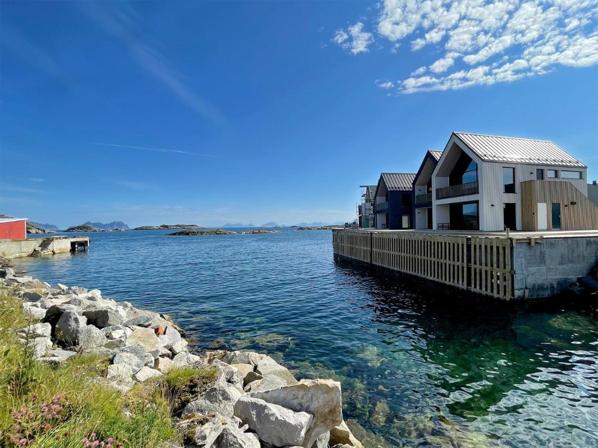 Lofoten Bryggeleiligheter Henningsvær Buitenkant foto