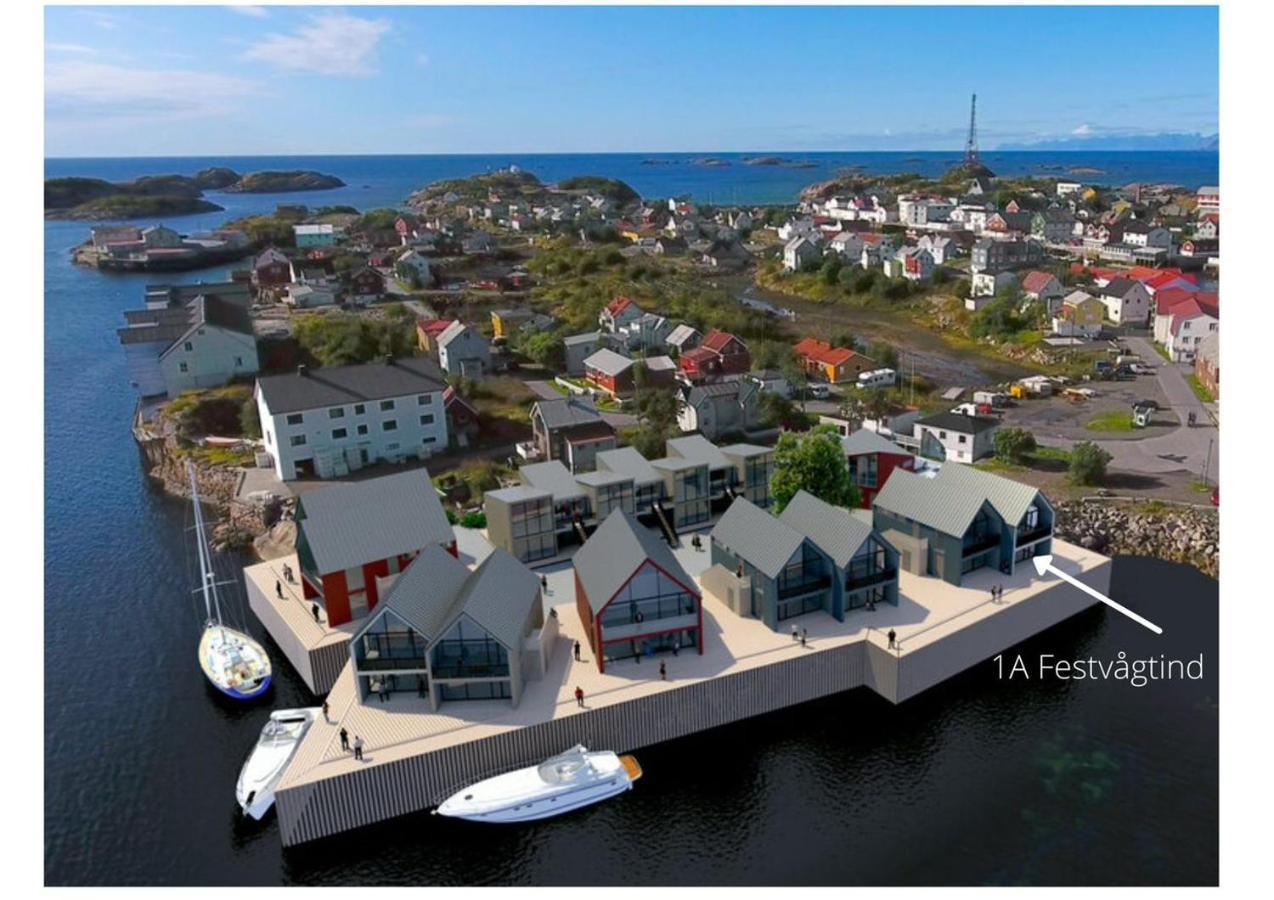 Lofoten Bryggeleiligheter Henningsvær Buitenkant foto