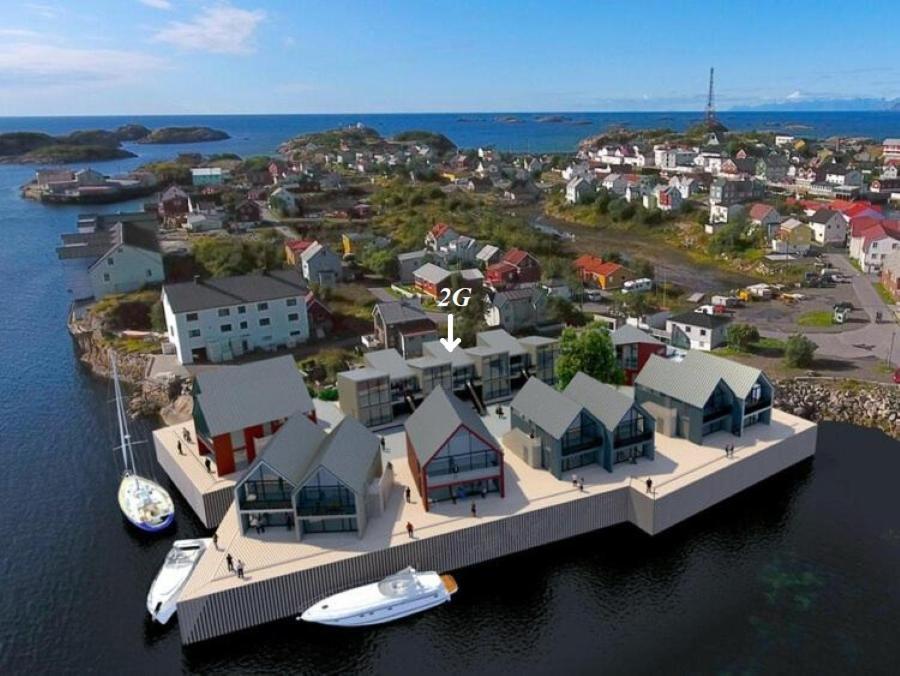 Lofoten Bryggeleiligheter Henningsvær Buitenkant foto